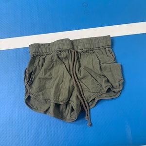 Green shorts - small